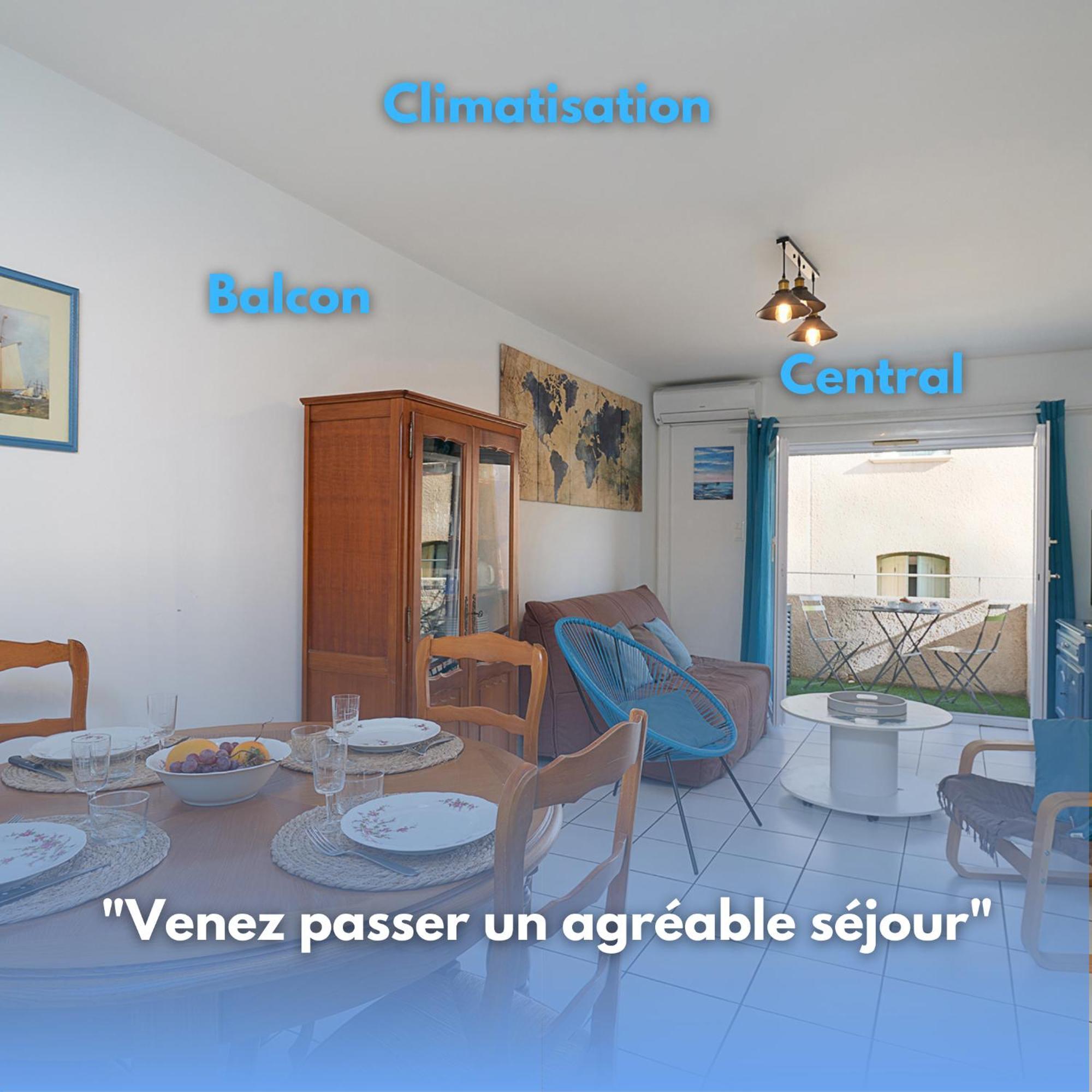 L'Escapade, Port A 200M, Climatisation Et Balcon Διαμέρισμα Port Vendres Εξωτερικό φωτογραφία